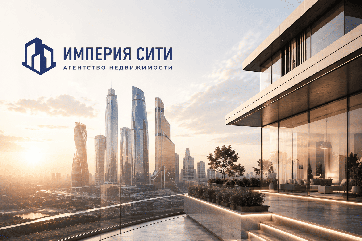 Imperiya City — Sitio web de la agencia inmobiliaria